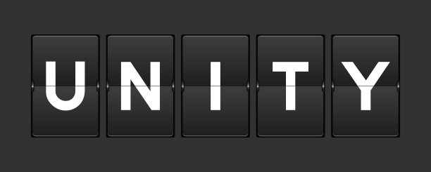 黑色模拟翻转板与字统一在灰色背景图片下载