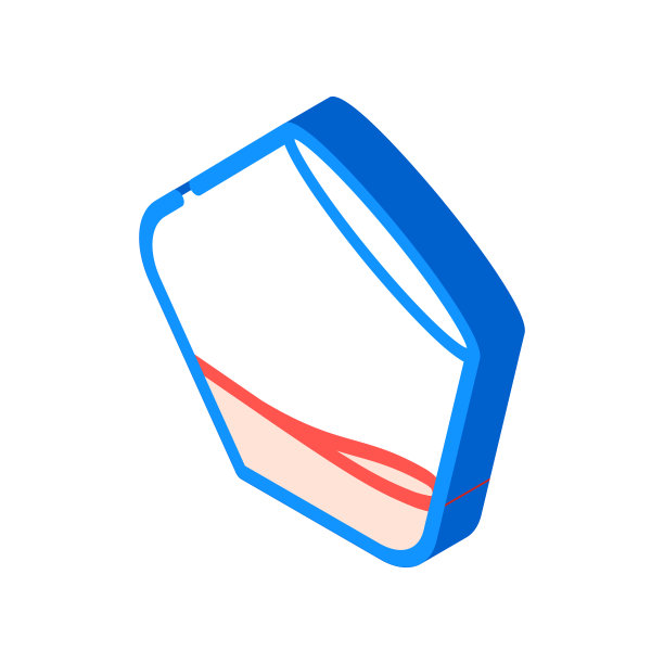 饮酒杯等距图标矢量插图图片下载