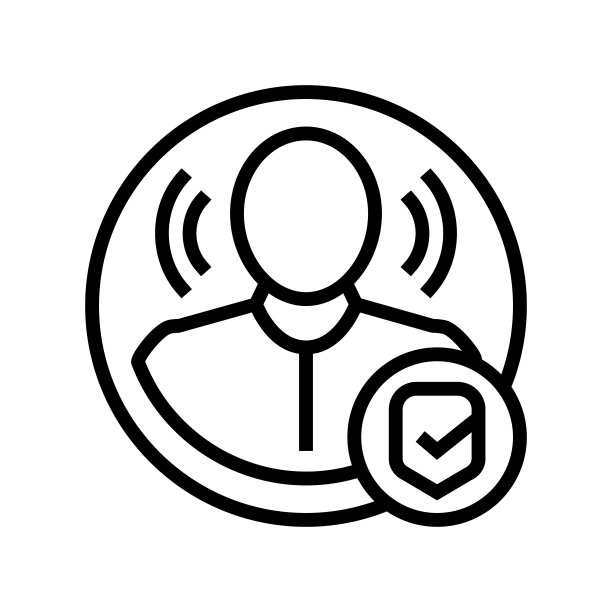 验证轮廓线图标矢量插图图片下载