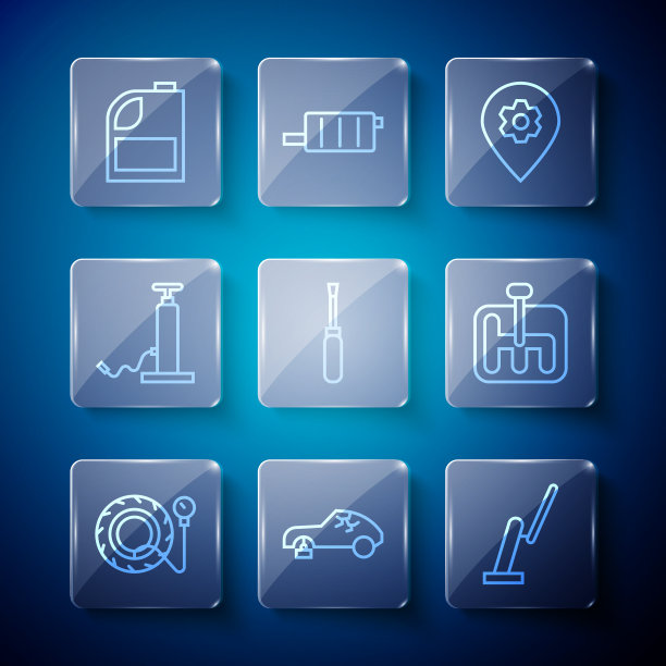 设线轮胎压力表破车图片下载