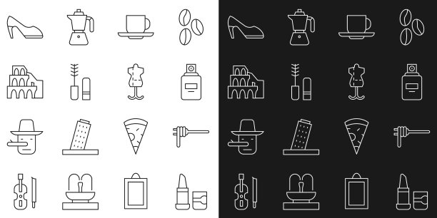 套装口红意大利面意大利面香水图片下载