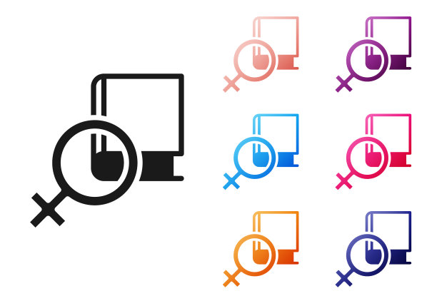 关于女性图标被隔离在白色上的黑色书籍图片下载