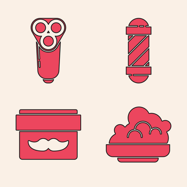 男士用泡沫啫喱电动剃须刀刀片图片下载