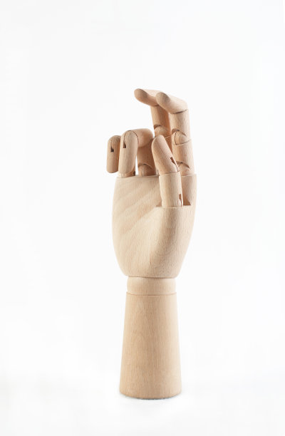 引号木制假手图片下载