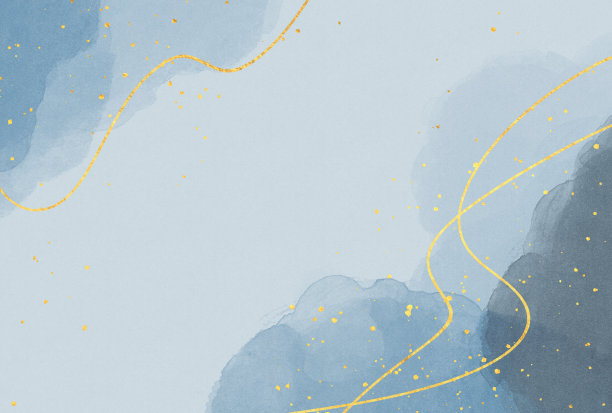 美丽可爱的水彩背景插画图片下载