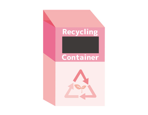 回收打印机墨盒。矢量插图。图标。图片下载