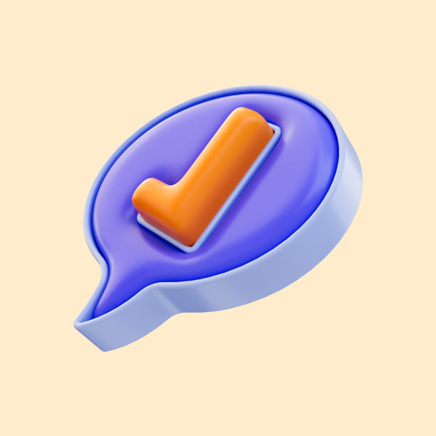 注释检查标记图标3d渲染概念沟通图片下载