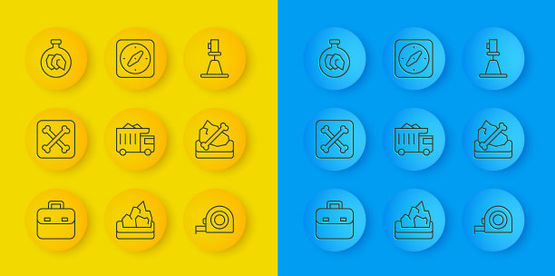 套线公文包考古采矿自卸卡车图片下载