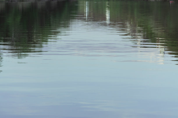 蓝色水面与反光的背景或纹理..河中暗秋水的纹理图片下载