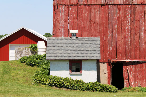 红老谷仓农家乐仓库农家乐木谷仓农家乐院子图片下载