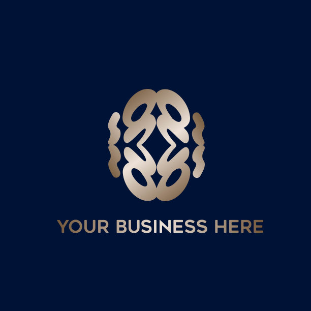 几何装饰设计徽标标志。图片下载