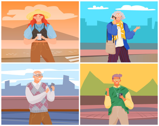 人们使用智能手机，小工具，移动电话。移动互联网，社交媒体。用智能手机自拍图片下载