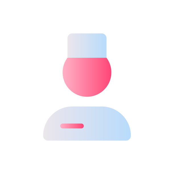 医生平面渐变双色ui图标图片下载