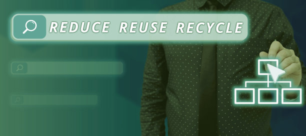 灵感显示迹象B2B B2C。商业展示方式可以减少浪费，保护您的环境图片下载