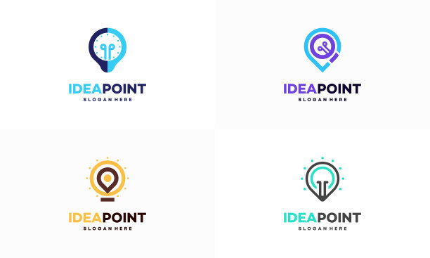 集合点设计概念向量图片下载