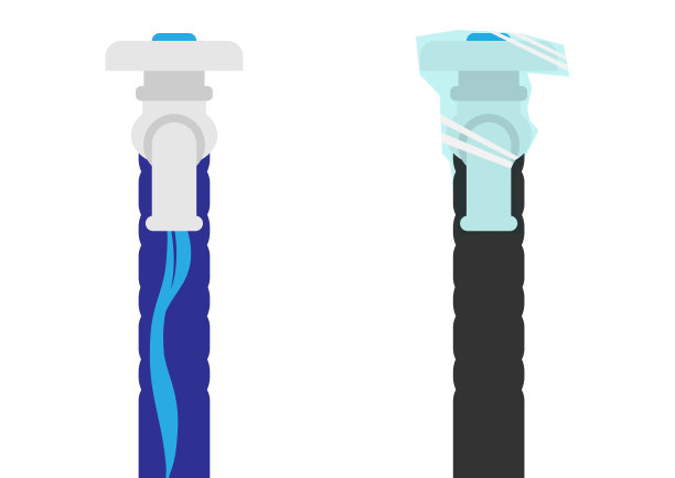 支持防冻的水龙头和不支持的水龙头图片下载