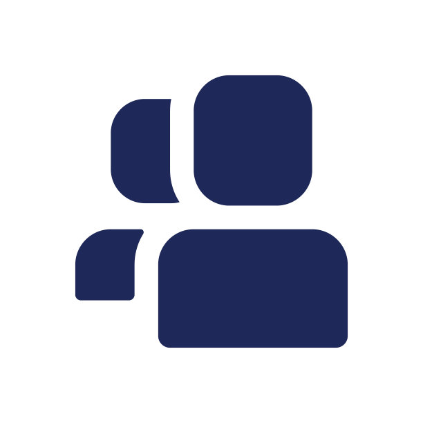 社交网络组黑色字形ui图标图片下载