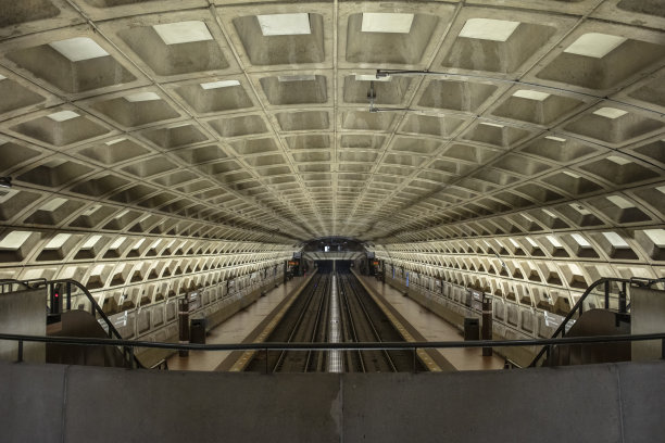 华盛顿特区内部的地铁站图片下载