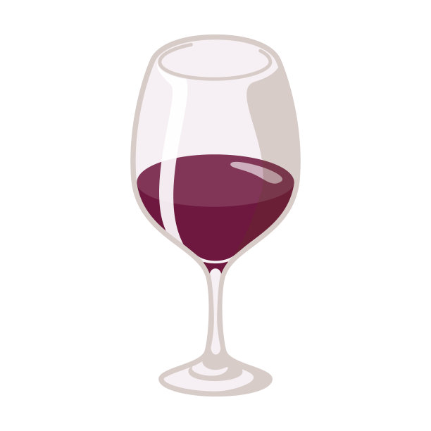 红酒。波尔多玻璃。图片下载