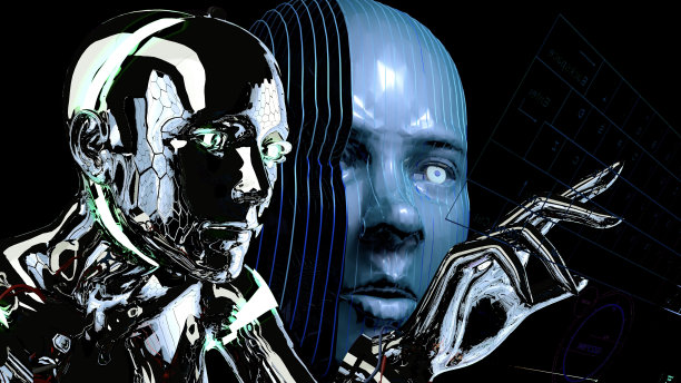 机器人人工智能编程图片下载