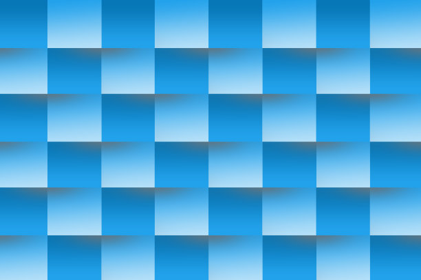 抽象蓝色方块背景。图片下载