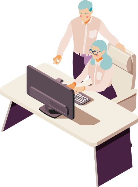 团队合作等距图标图片下载