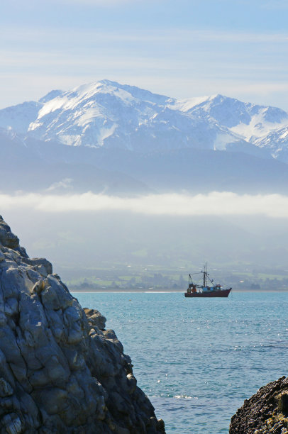 凯库拉沿海城市图片下载