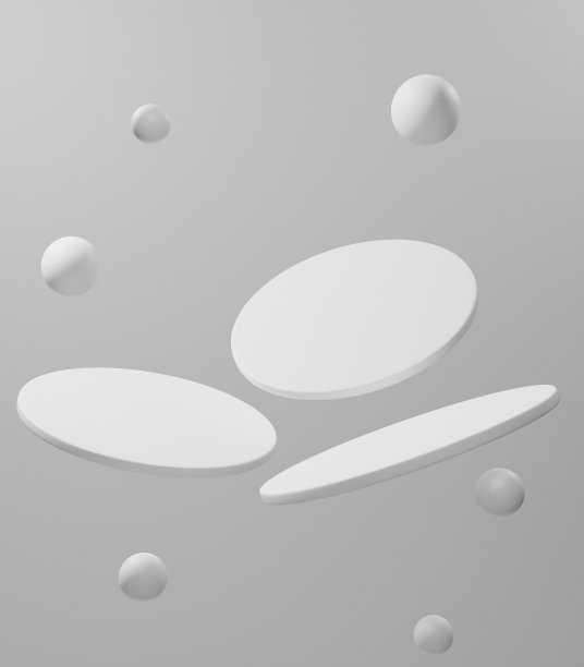 最小的白色讲台模型或基座的产品展示图片下载