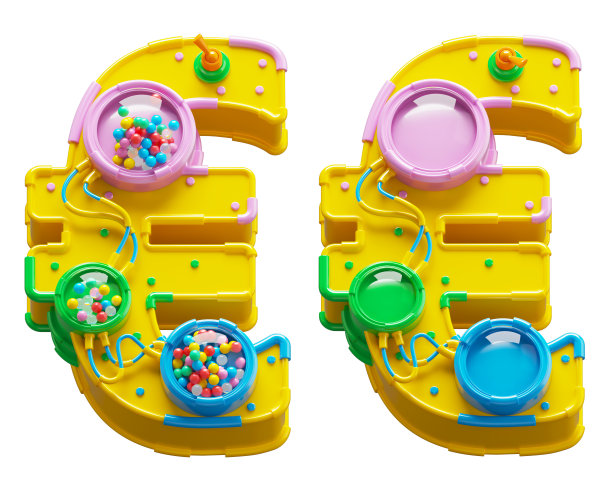 未来玩具字体。关闭和打开。欧元的符号图片下载