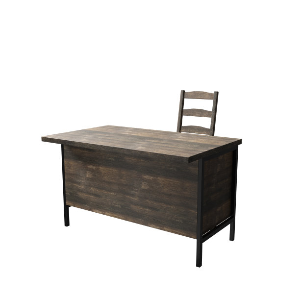 在白色背景上渲染旧的表格课堂图片下载