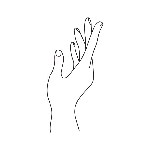 女人表现手图片下载