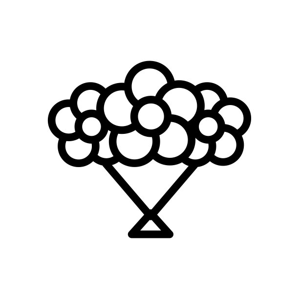 小花束线图片下载