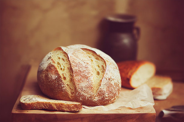 乡村风自制面包图片下载