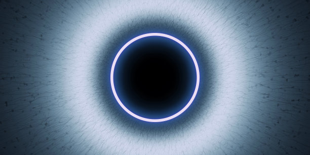 高科技圈技术背景现代光管光圈背景3D插图图片下载