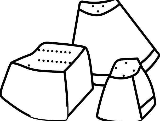 切黄熟瓜线图标图片下载