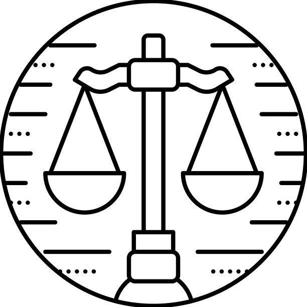 天秤座线性图标图片下载
