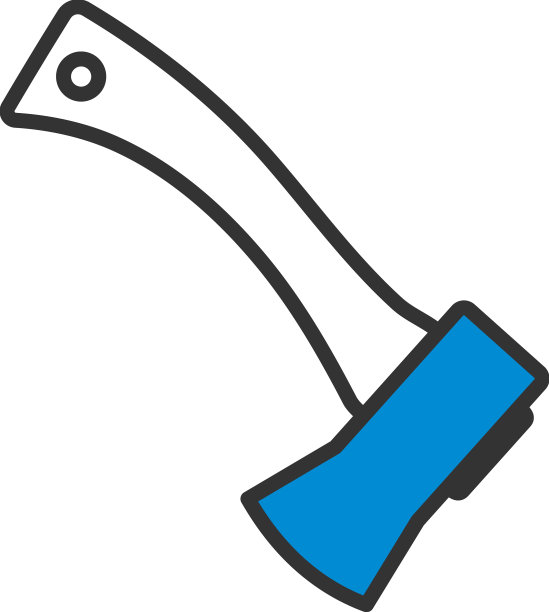 露营斧图标图片下载