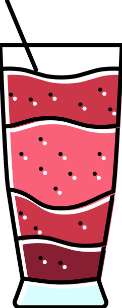 平滑的饮料饮料颜色图标图片下载