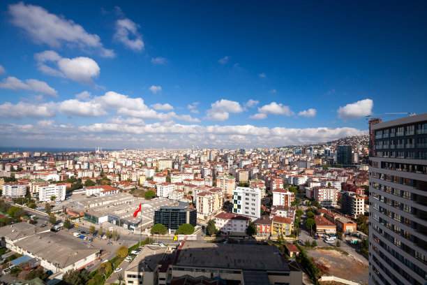 伊斯坦布尔鸟瞰图图片下载