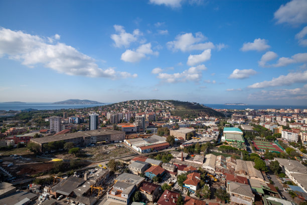 伊斯坦布尔鸟瞰图图片下载