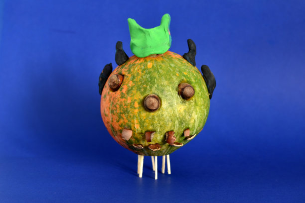 南瓜变成了恶魔。图片下载