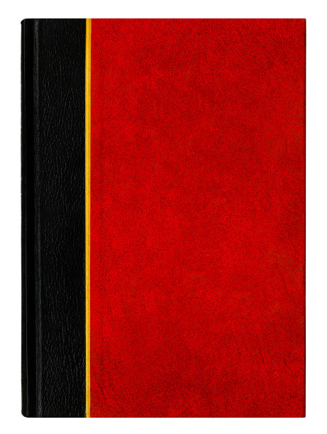 红书封面在白色与剪接路径图片下载