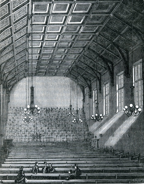 圣马丁大厅室内19世纪伦敦图片下载