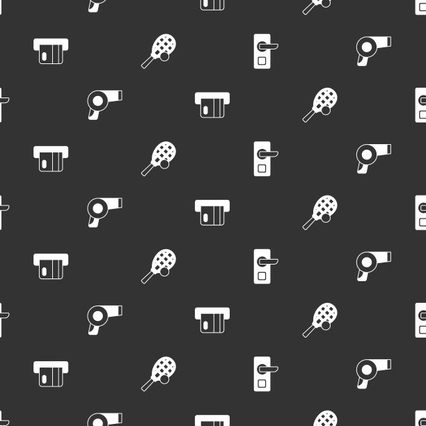 设置数字门锁、吹风机、信用卡等图片下载