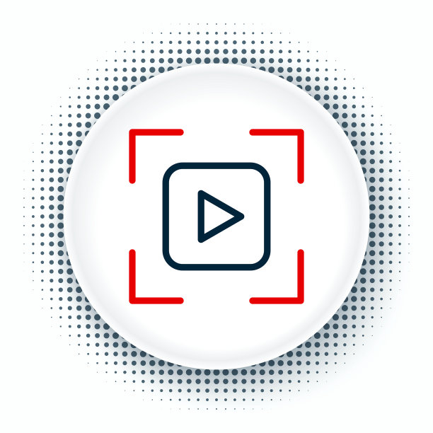 线相机对焦帧线图标隔离上图片下载