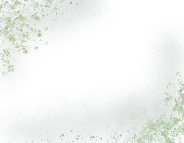 白色背景上的绿色烟雾图片下载