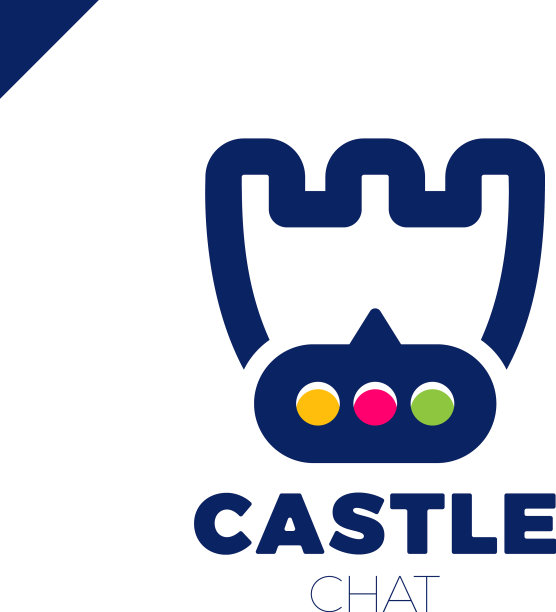 城堡盾牌简单简约的标志安全图片下载