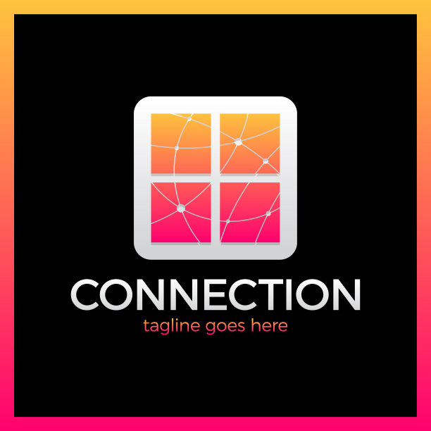 设计抽象四方单元破碎图片下载