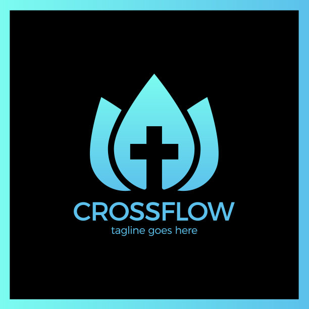 花十字标志-教堂图片下载