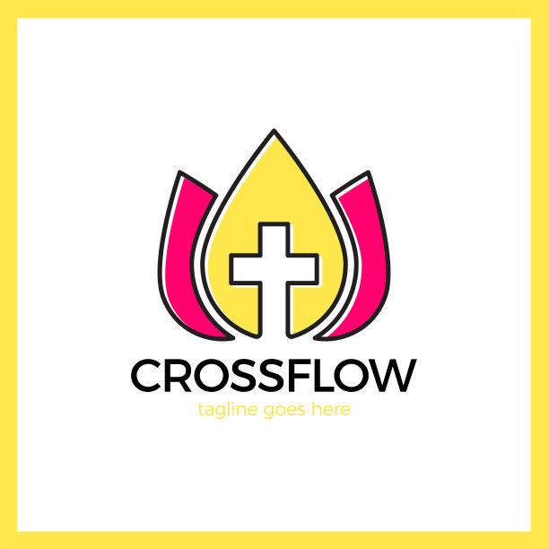 花十字标志-教堂图片下载